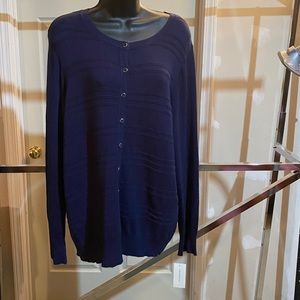 Never Worn Charter Club Textured Cardigan 2X